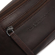 Brown Leather Belt Bag Brana, detail view 3