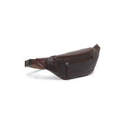 Brown Leather Belt Bag Brana, front view