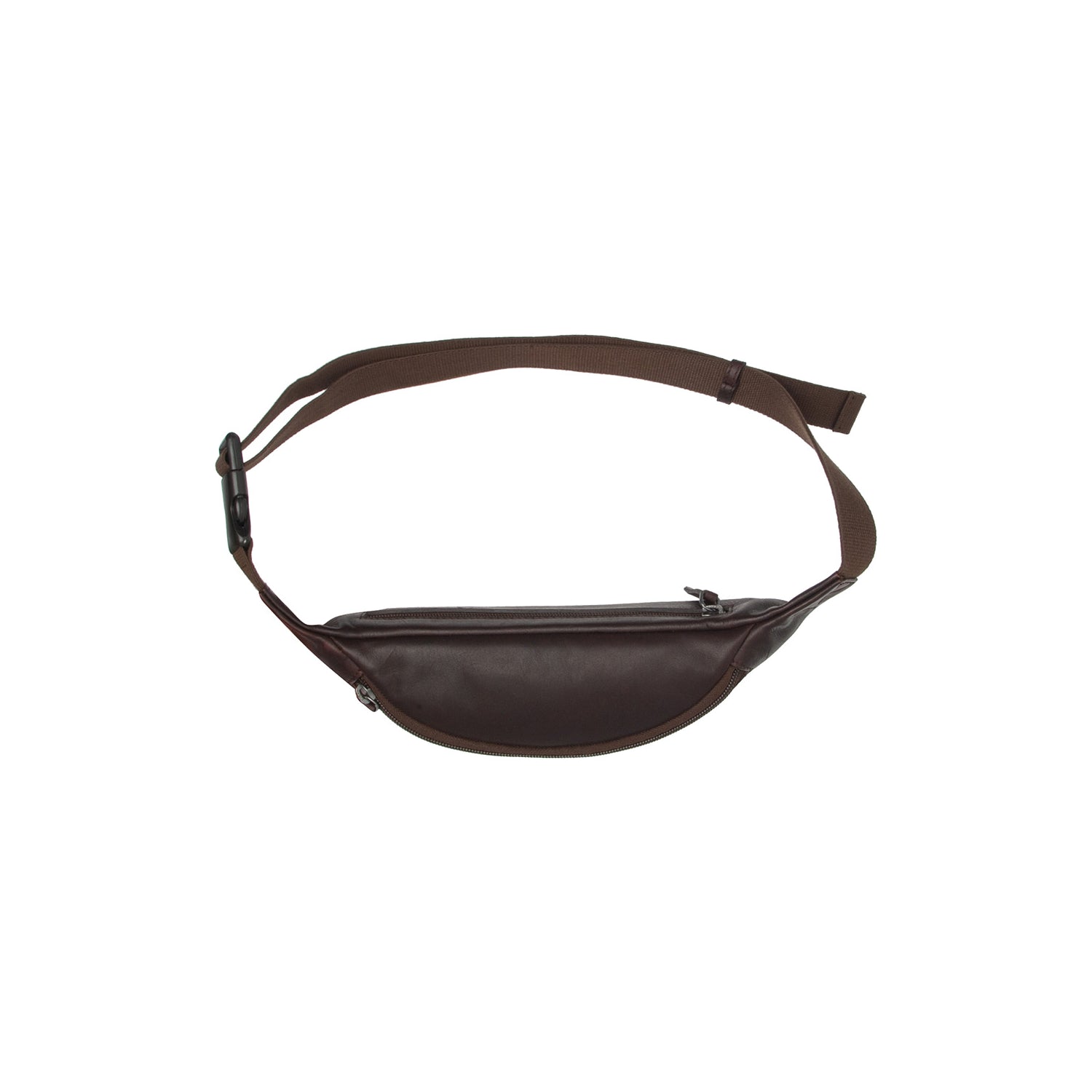 Brown Leather Belt Bag Brana, product view 2