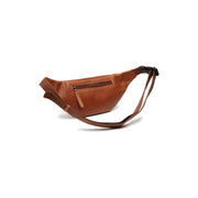 Cognac Leather Belt Bag Brana, detail view 5