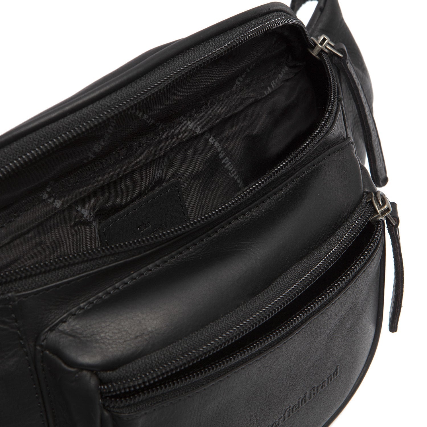 Black Leather Belt Bag Jack, detail view 1