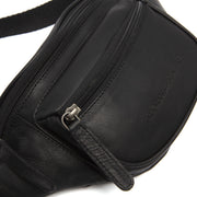 Black Leather Belt Bag Jack, detail view 3