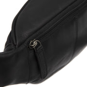 Black Leather Belt Bag Jack, detail view 4