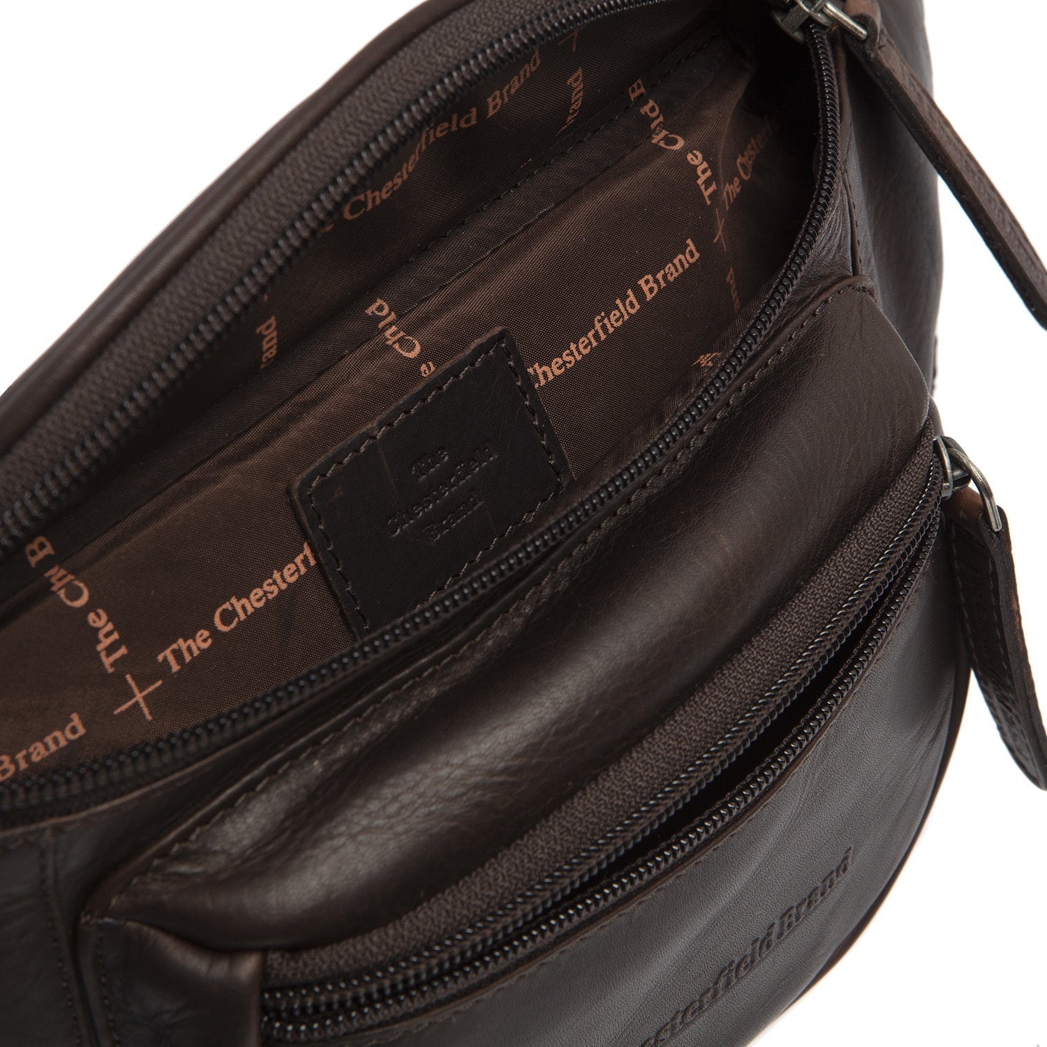 Brown Leather Belt Bag Jack, detail view 3