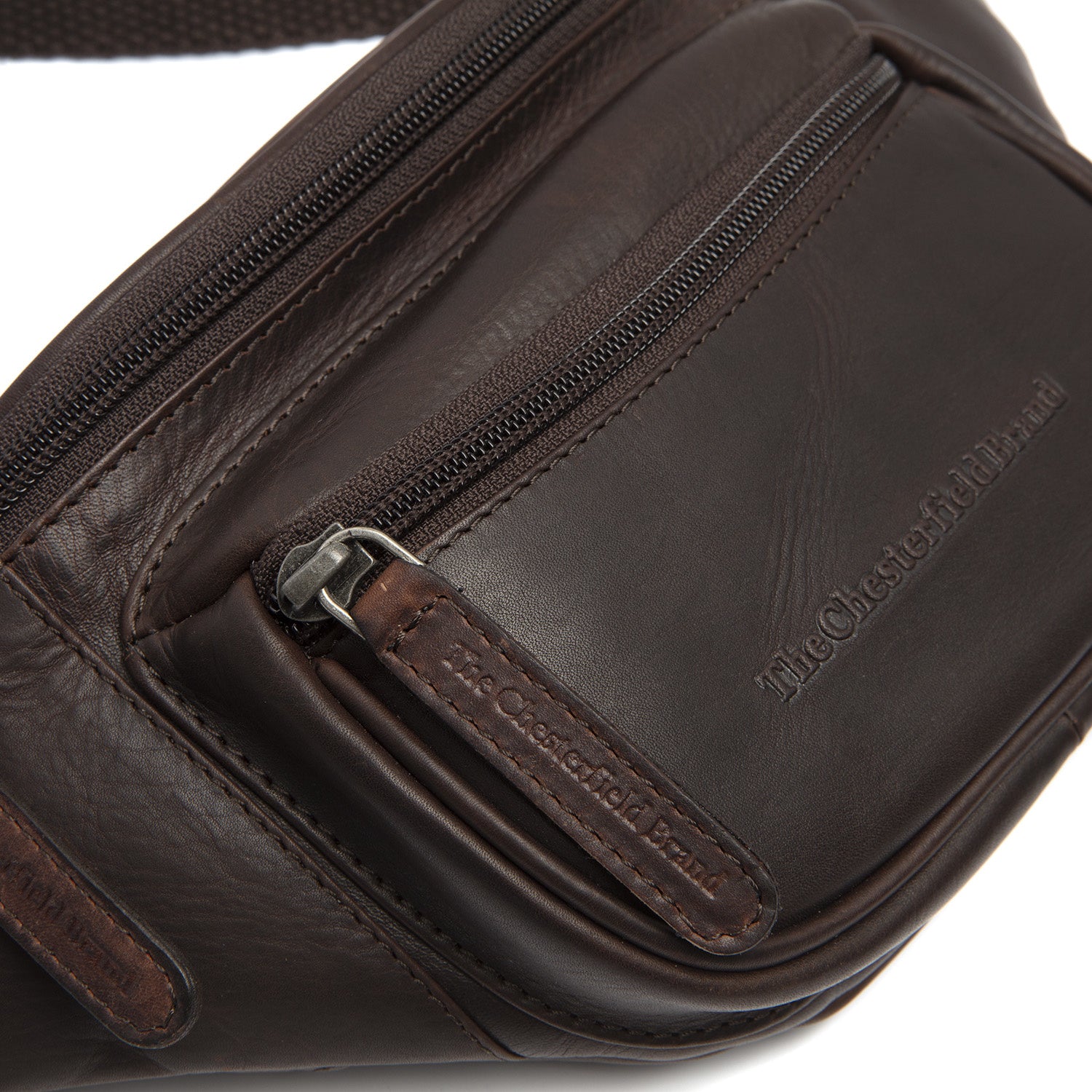 Brown Leather Belt Bag Jack, detail view 4