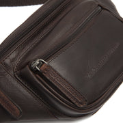 Brown Leather Belt Bag Jack, detail view 4