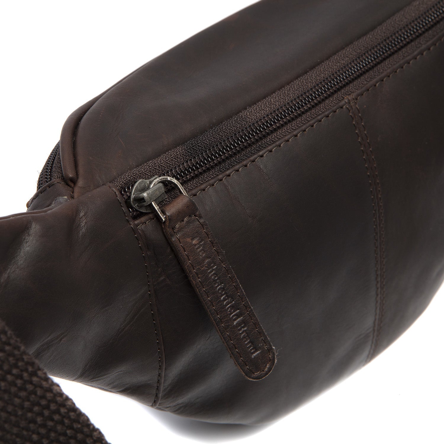 Brown Leather Belt Bag Jack, detail view 5