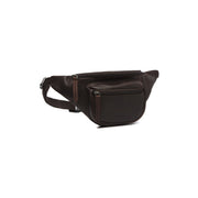 Brown Leather Belt Bag Jack, front view