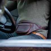 Brown Leather Belt Bag Jack, product view 3