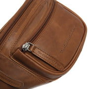 Cognac Leather Belt Bag Jack, detail view 3