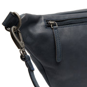 Navy Leather Belt Bag Kruger, detail view 3