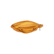 Ocher Yellow Leather Belt Bag Kruger, product view 3