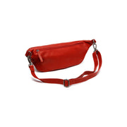 Red Leather Belt Bag Kruger, detail view 4