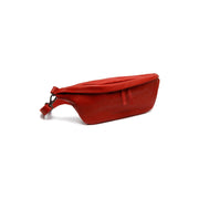 Red Leather Belt Bag Kruger, front view