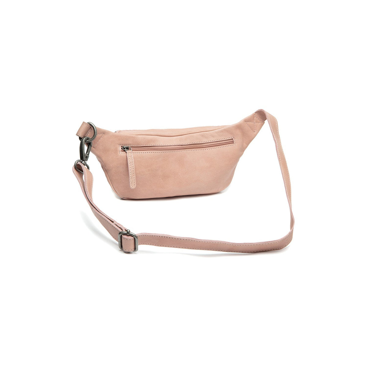 Vintage Rose Leather Belt Bag Severo, detail view 4