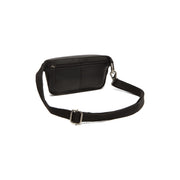 Black Leather Belt Bag Toronto, detail view 4