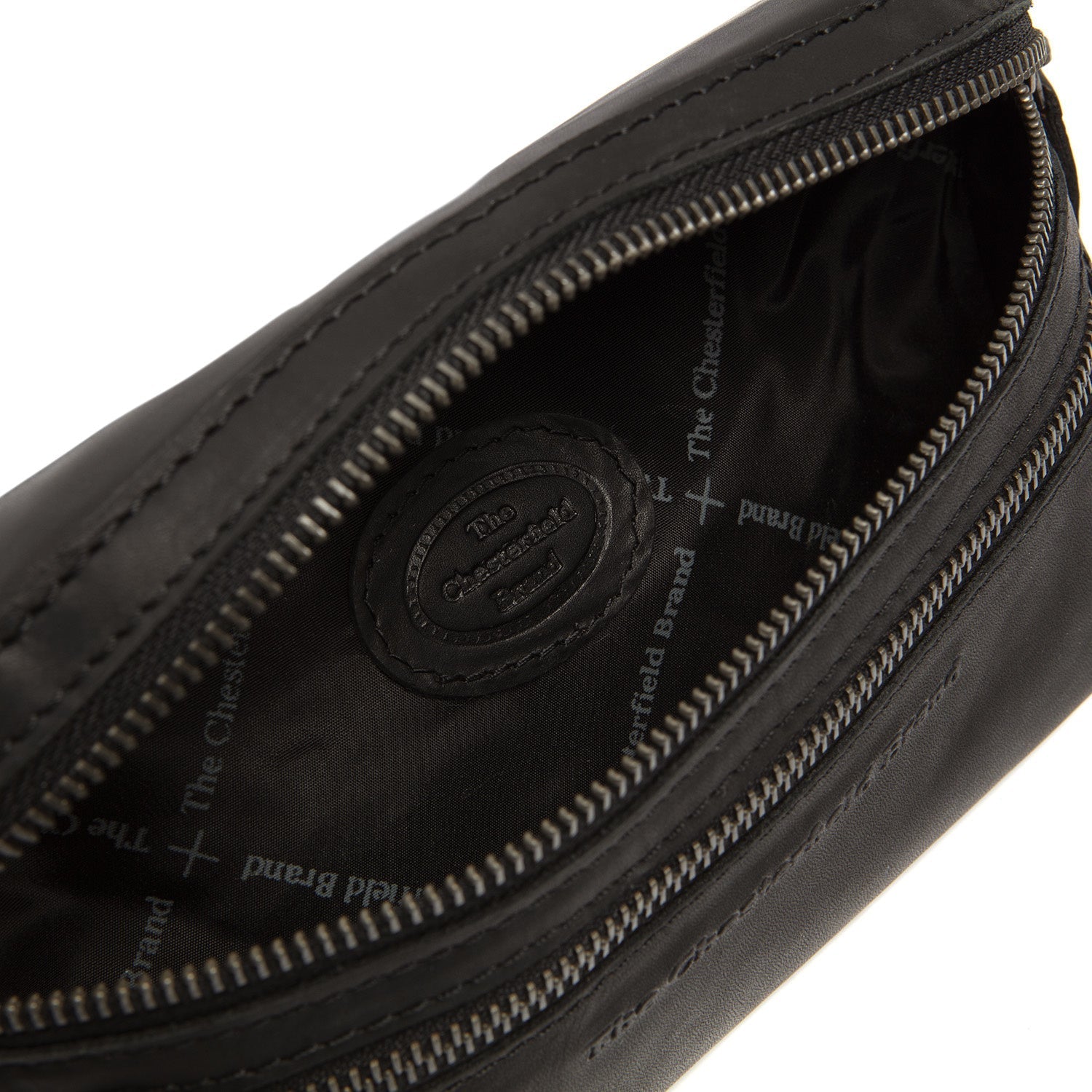 Black Leather Belt Bag Toronto, product view 3