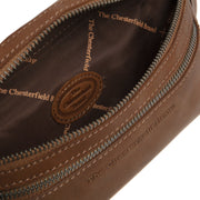 Cognac Leather Belt Bag Toronto, detail view 5