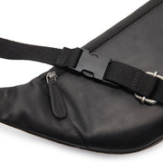Black Leather Belt Bag Vernio, detail view 1