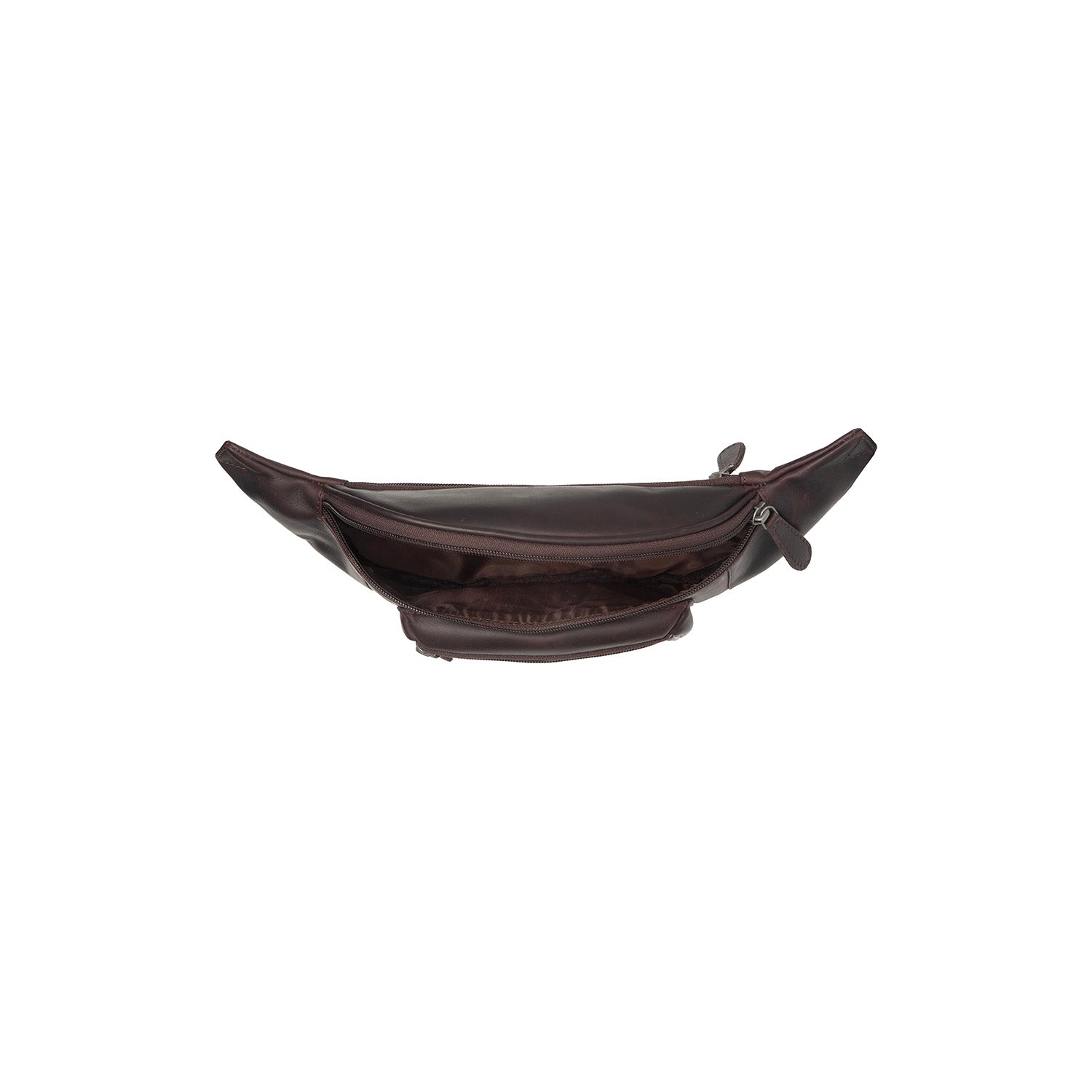 Brown Leather Belt Bag Vernio, detail view 4