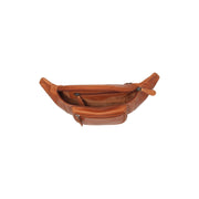 Cognac Leather Belt Bag Vernio, detail view 4