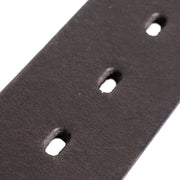 Brown Leather Belt Brandon, detail view 1