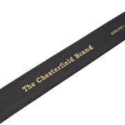 Black Leather Belt Elliot, detail view 3