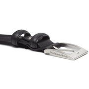 Black Leather Belt Elliot, product view 2