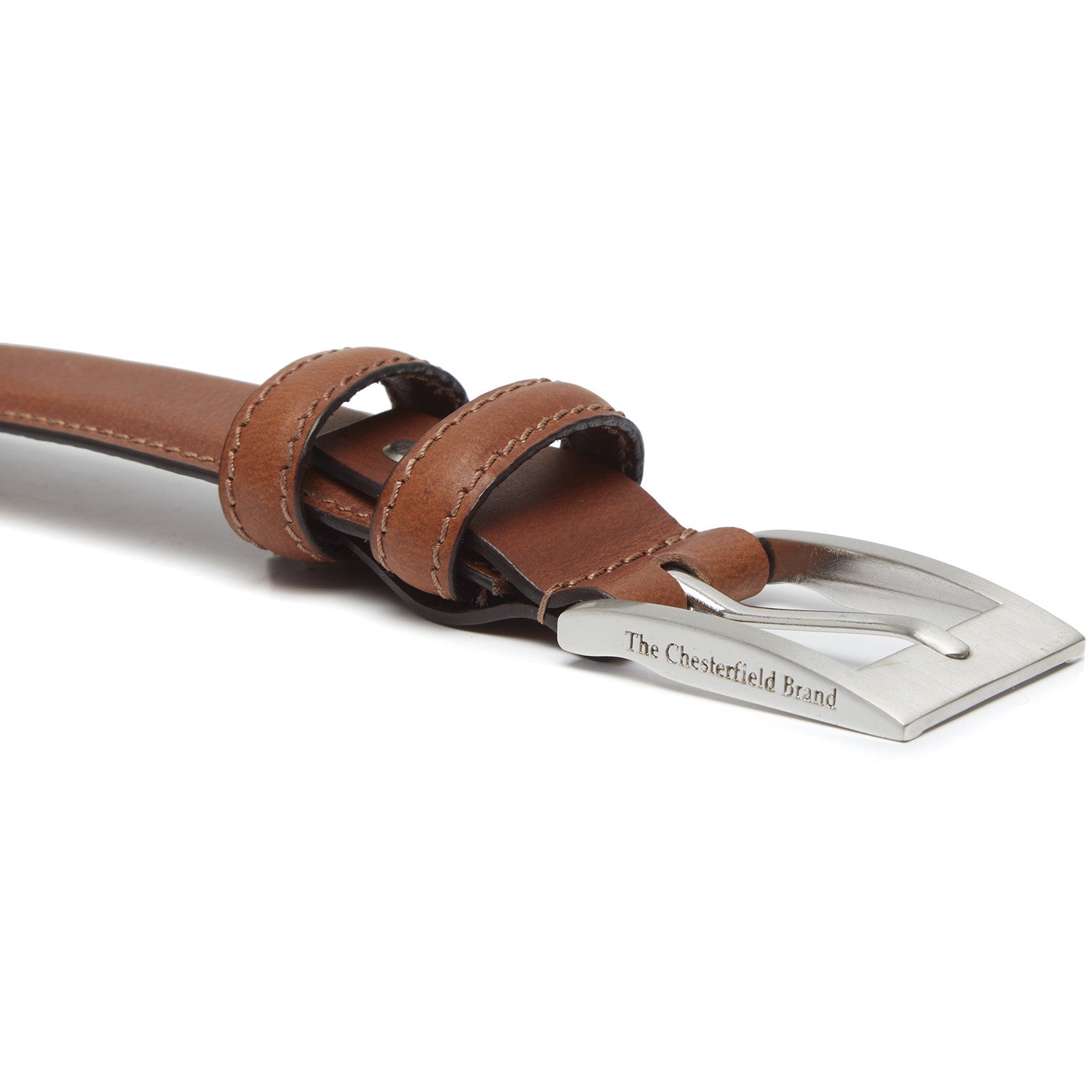 Cognac Leather Belt Elliot, product view 2