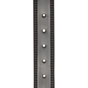 Black Leather Belt Manovo, detail view 1