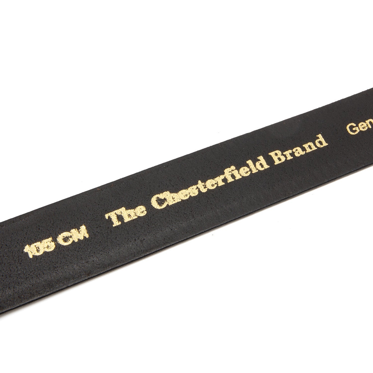 Black Leather Belt Manovo, product view 3