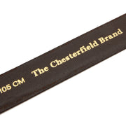 Brown Leather Belt Manovo, product view 3