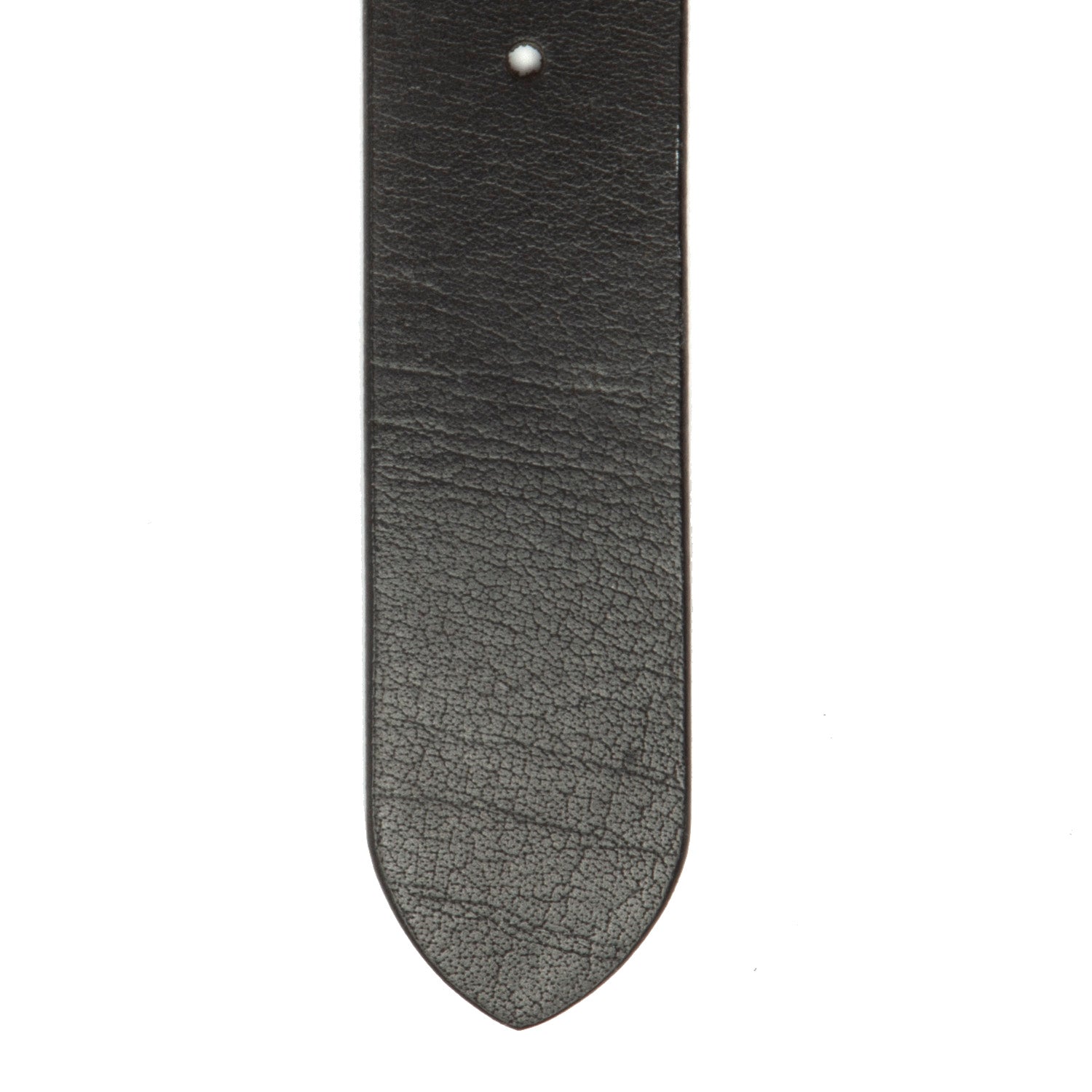 Black Leather Belt Morrison, detail view 1