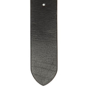 Black Leather Belt Morrison, detail view 1