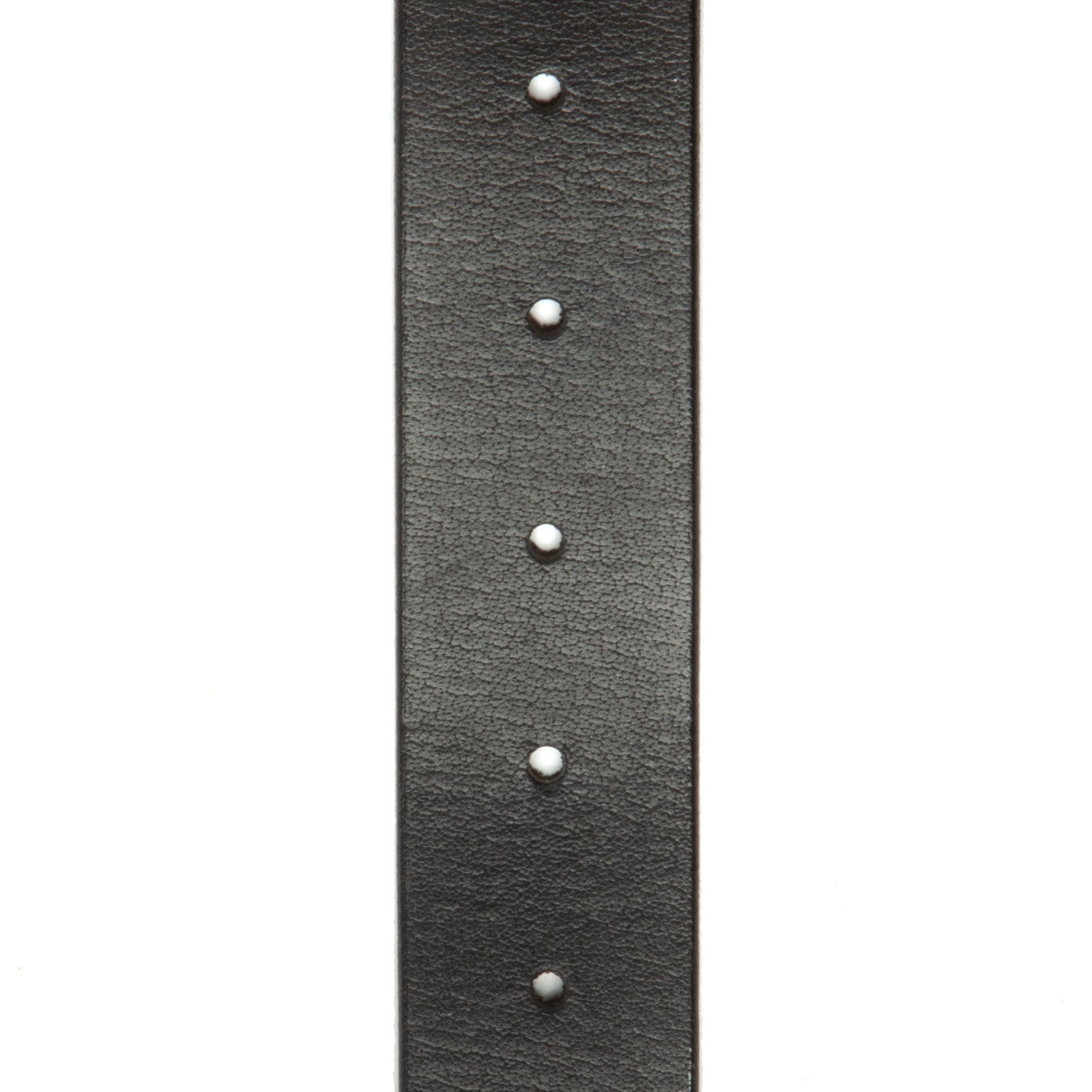 Black Leather Belt Morrison, detail view 3