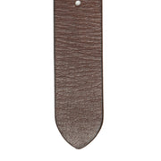 Brown Leather Belt Morrison, detail view 1
