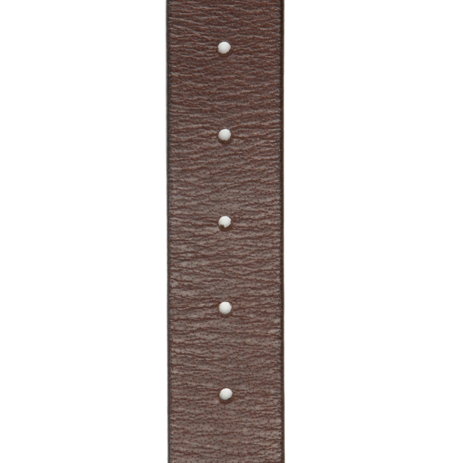 Brown Leather Belt Morrison, detail view 3