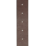 Brown Leather Belt Morrison, detail view 3
