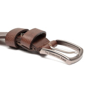 Brown Leather Belt Morrison, product view 2