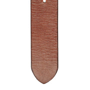 Cognac Leather Belt Morrison, detail view 1