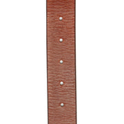 Cognac Leather Belt Morrison, detail view 3
