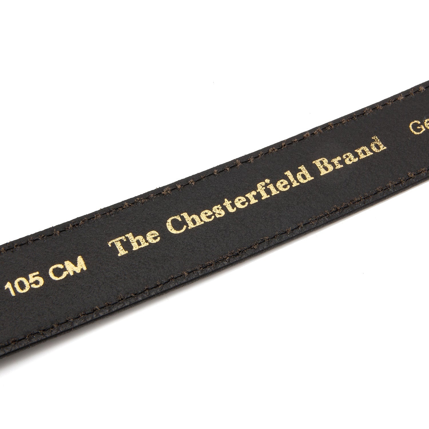 Black Leather Belt Tanaro, product view 3