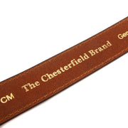 Cognac Leather Belt Tanaro, product view 3