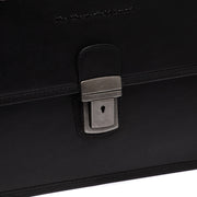 Black Leather Briefcase Glenwood, product view 2