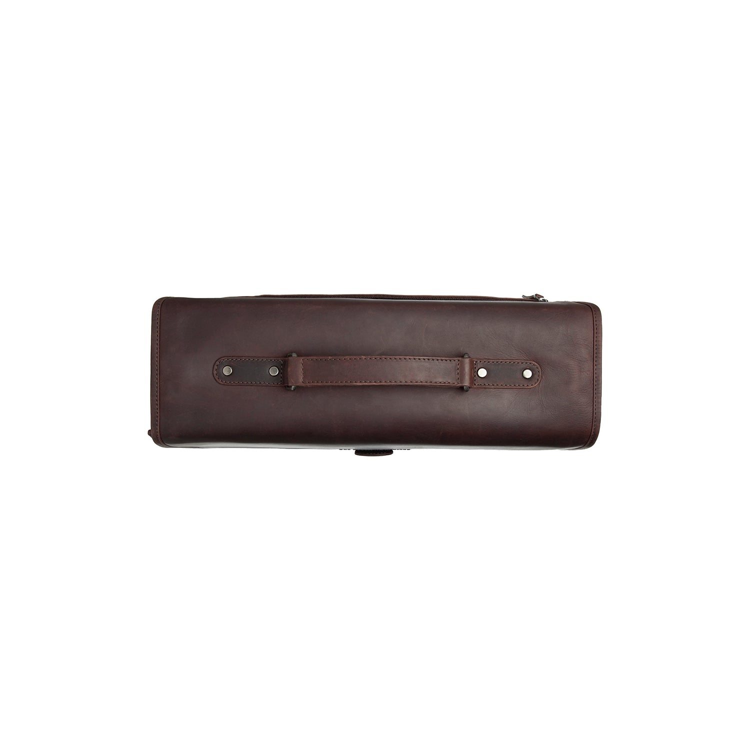 Brown Leather Briefcase Glenwood, product view 3