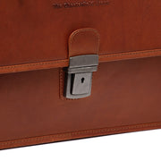 Cognac Leather Briefcase Glenwood, product view 2