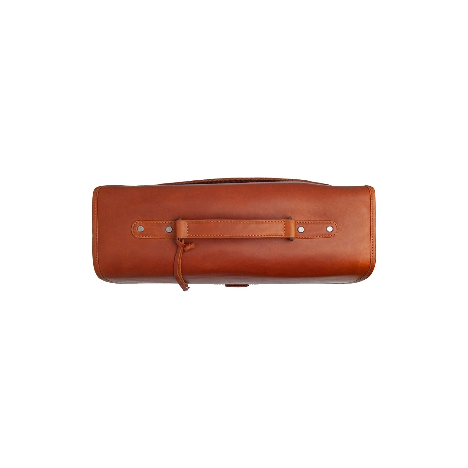 Cognac Leather Briefcase Glenwood, product view 3