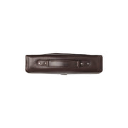 Brown Leather Briefcase Salvatore, detail view 3