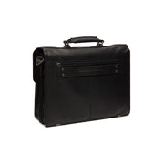 Black Leather Briefcase Springfield, detail view 5