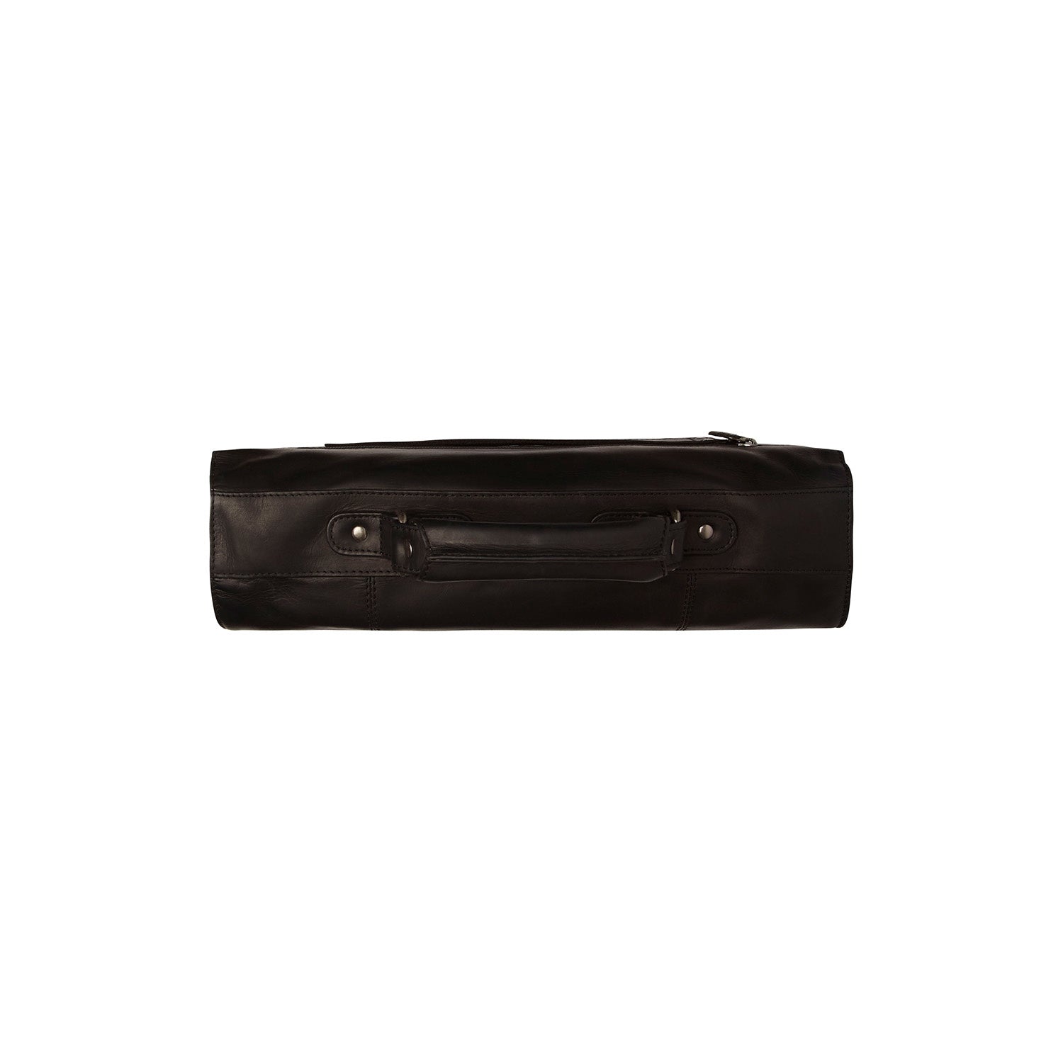 Black Leather Briefcase Springfield, detail view 6